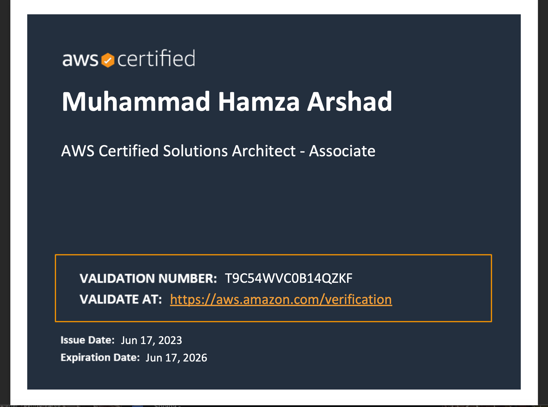 Docker Training Course for Beginners Certificate